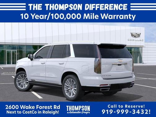 Vibrant White Tricoat 2026 Cadillac Escalade Luxury