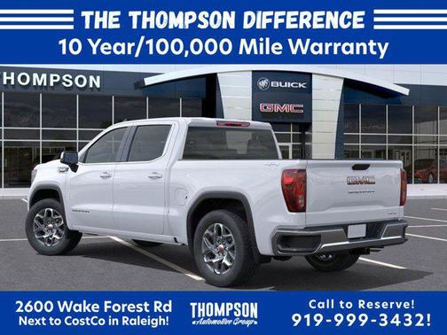 Summit White 2026 GMC Sierra 1500 SLE