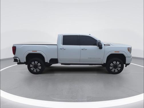 White Frost Tricoat 2023 GMC Sierra 2500 Denali