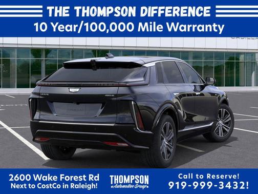 Stellar Black Metallic 2025 Cadillac LYRIQ Luxury