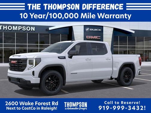 Summit White 2026 GMC Sierra 1500 Elevation