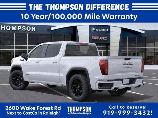 Summit White 2026 GMC Sierra 1500 Elevation