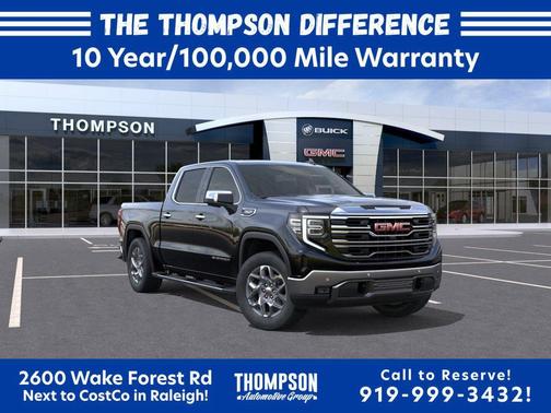 Onyx Black 2026 GMC Sierra 1500 SLT