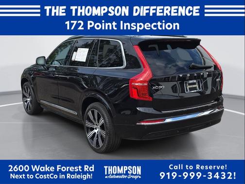 Onyx Black Metallic 2024 Volvo XC90 B5 Plus Bright Theme