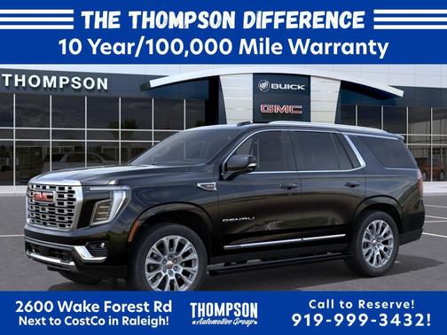 Onyx Black 2026 GMC Yukon Denali