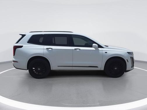 Crystal White Tricoat 2025 Cadillac XT6 Premium Luxury AWD