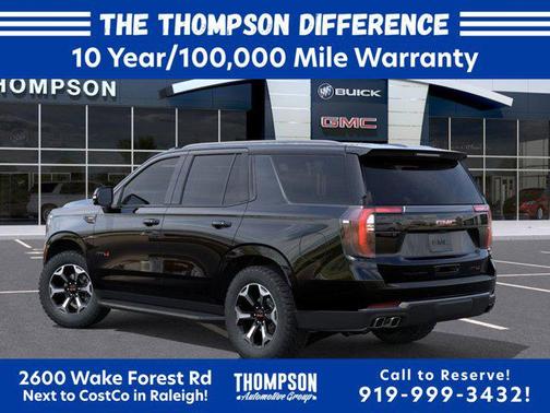 Onyx Black 2026 GMC Yukon 4WD AT4