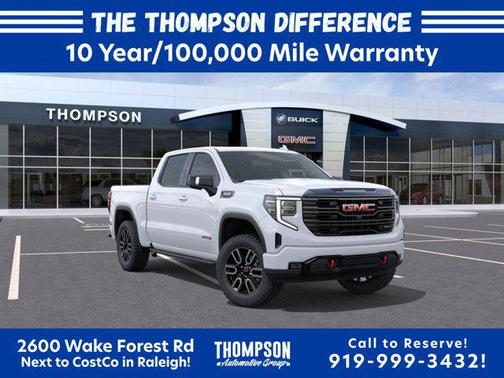 Summit White 2026 GMC Sierra 1500 AT4