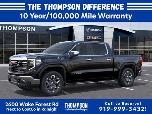 Onyx Black 2026 GMC Sierra 1500 SLT