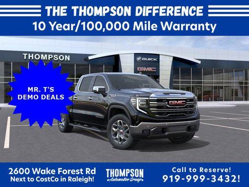 Onyx Black 2026 GMC Sierra 1500 SLT
