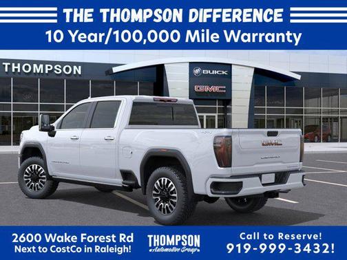 Glacier White Tricoat 2026 GMC Sierra 2500 Denali Ultimate