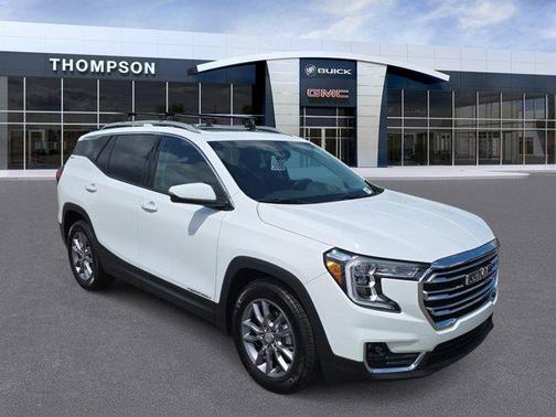 Summit White 2023 GMC Terrain SLT