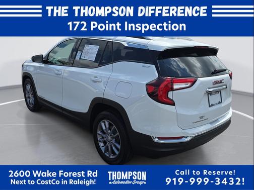 Summit White 2023 GMC Terrain SLT