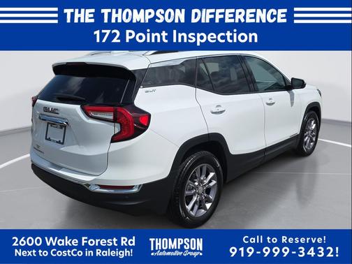 Summit White 2023 GMC Terrain SLT