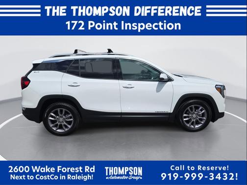Summit White 2023 GMC Terrain SLT