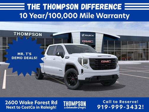 Summit White 2026 GMC Sierra 1500 Elevation