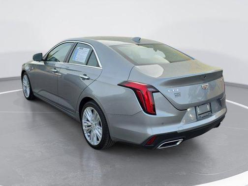 Argent Silver Metallic 2025 Cadillac CT4 Premium Luxury RWD