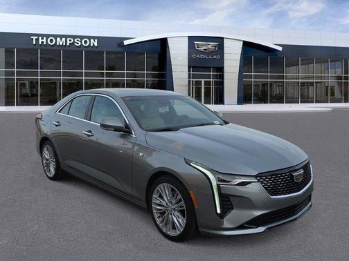 Argent Silver Metallic 2025 Cadillac CT4 Premium Luxury RWD