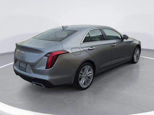 Argent Silver Metallic 2025 Cadillac CT4 Premium Luxury RWD