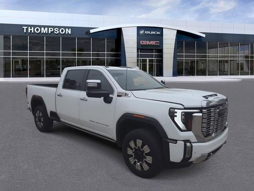 White Frost Tricoat 2024 GMC Sierra 2500 Denali