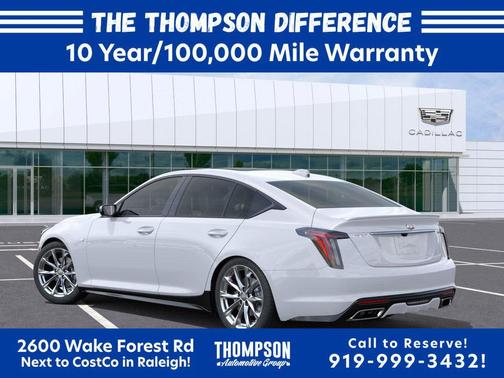 Vibrant White Tricoat 2026 Cadillac CT5 Sport