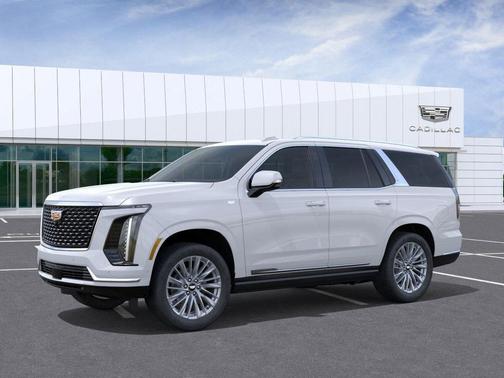 Vibrant White Tricoat 2026 Cadillac Escalade Luxury