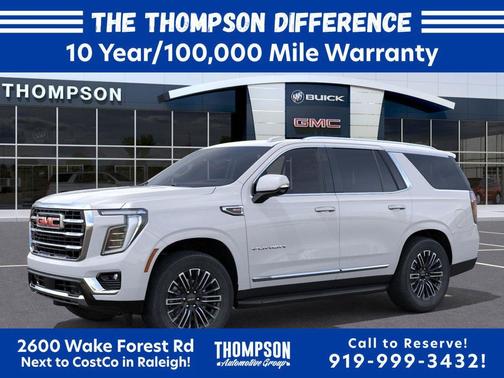 Summit White 2026 GMC Yukon 4WD Elevation