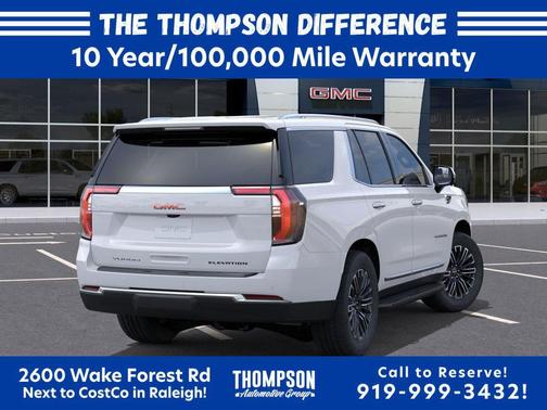 Summit White 2026 GMC Yukon 4WD Elevation