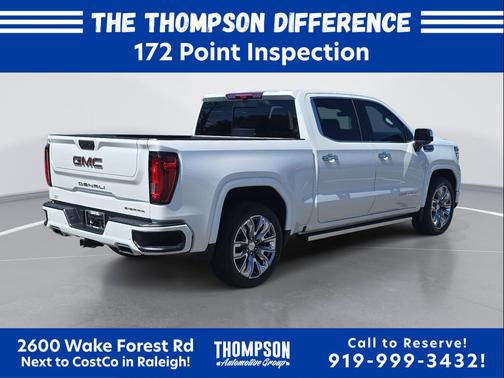 White Frost Tricoat 2025 GMC Sierra 1500 Denali