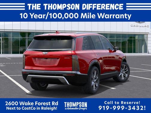 Radiant Red Tintcoat 2026 Cadillac VISTIQ Luxury