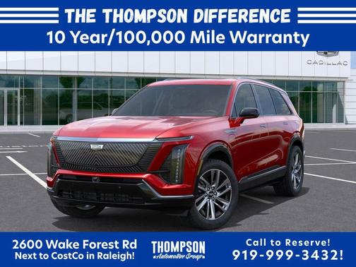 Radiant Red Tintcoat 2026 Cadillac VISTIQ Luxury