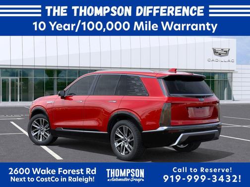 Radiant Red Tintcoat 2026 Cadillac VISTIQ Luxury