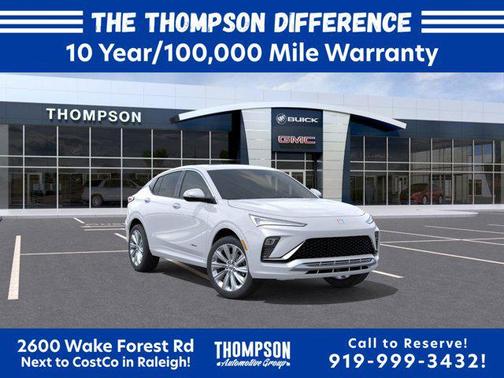 White Frost Tricoat 2026 Buick Envista Avenir FWD
