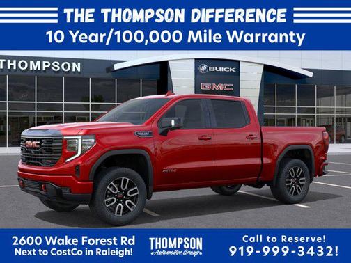 Volcanic Red Tintcoat 2026 GMC Sierra 1500 AT4