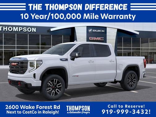 Summit White 2026 GMC Sierra 1500 AT4