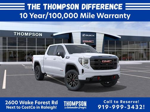 Summit White 2026 GMC Sierra 1500 AT4