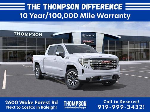 Glacier White Tricoat 2026 GMC Sierra 1500 Denali
