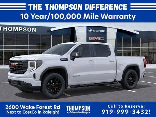 Summit White 2026 GMC Sierra 1500 Elevation
