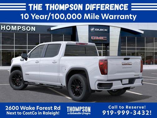 Summit White 2026 GMC Sierra 1500 Elevation