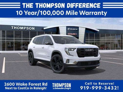 Summit White 2026 GMC Acadia Elevation FWD