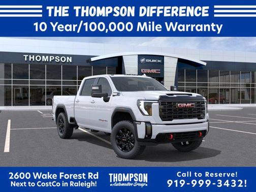 Summit White 2026 GMC Sierra 2500 AT4