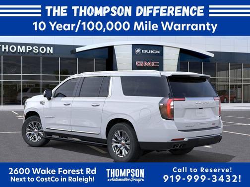 Glacier White Tricoat 2026 GMC Yukon XL Denali