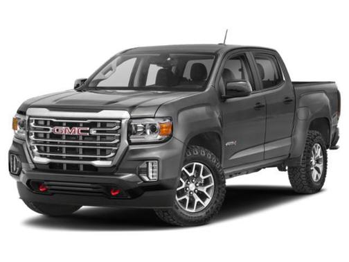 Satin Steel Metallic 2022 GMC Canyon AT4