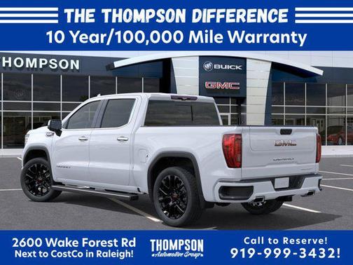 Glacier White Tricoat 2026 GMC Sierra 1500 Denali