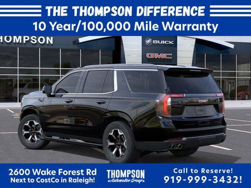 Onyx Black 2026 GMC Yukon 4WD AT4 Ultimate