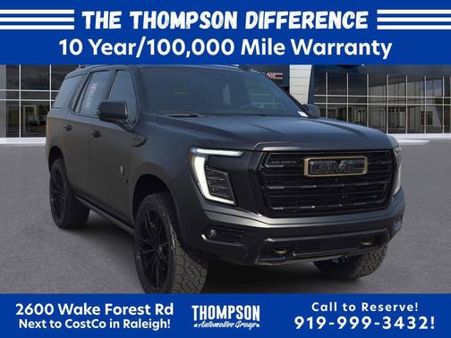 Onyx Black 2026 GMC Yukon 4WD AT4 Ultimate