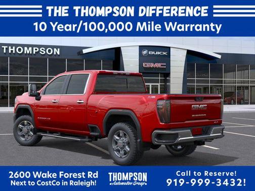 Volcanic Red Tintcoat 2026 GMC Sierra 3500 SLT