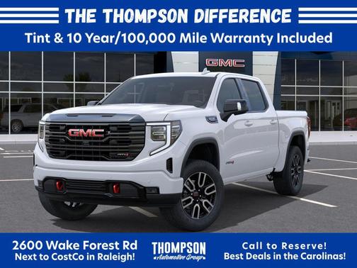 Summit White 2026 GMC Sierra 1500 AT4