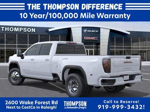 Glacier White Tricoat 2026 GMC Sierra 3500 Denali