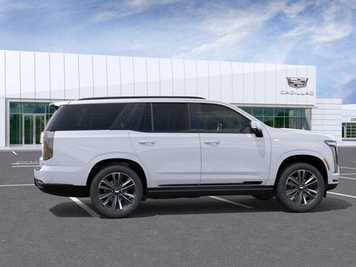 Vibrant White Tricoat 2026 Cadillac Escalade Sport